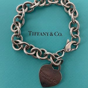 Tiffany heart tag return to sender bracelet